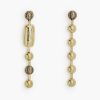 Jewelry Marc Jacobs | The Monogram Ball Chain Earrings Light Antique Gold