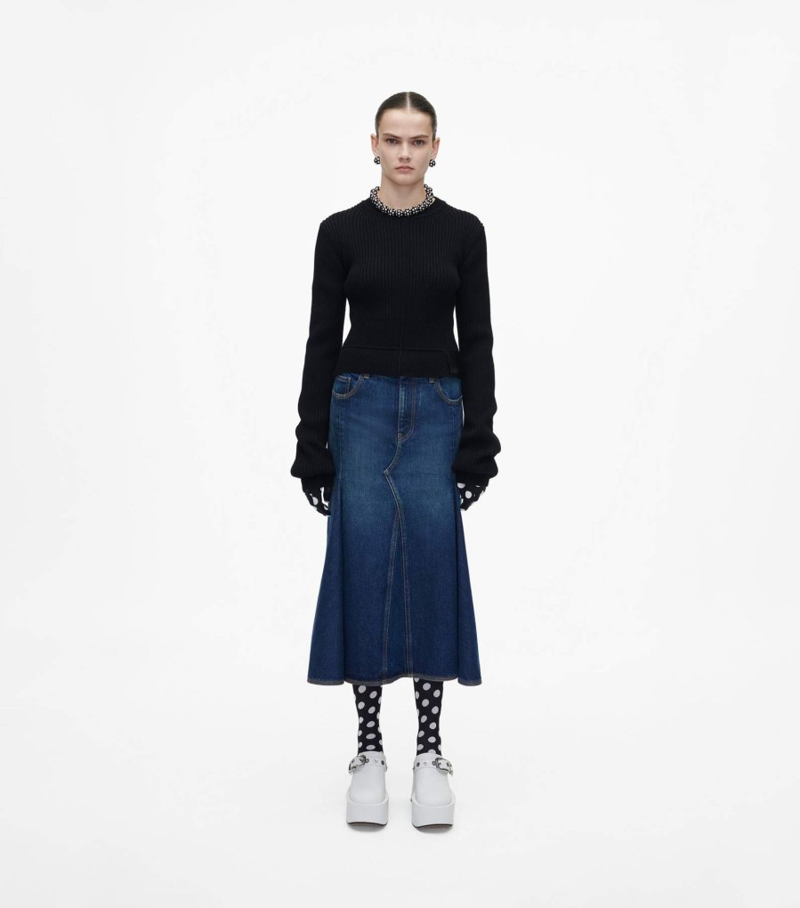 Ready To Wear Marc Jacobs | The Femme Crewneck Sweater Black