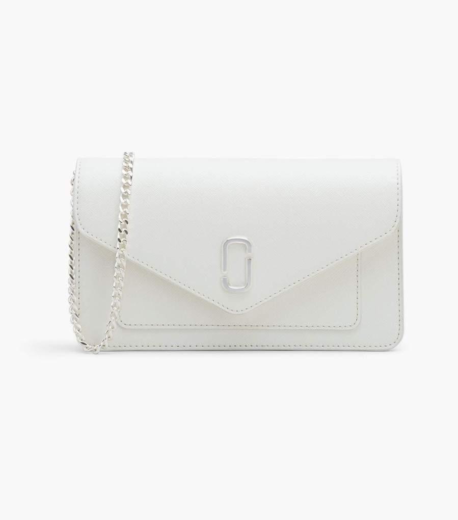 Wallets Marc Jacobs | The Longshot Chain Wallet White