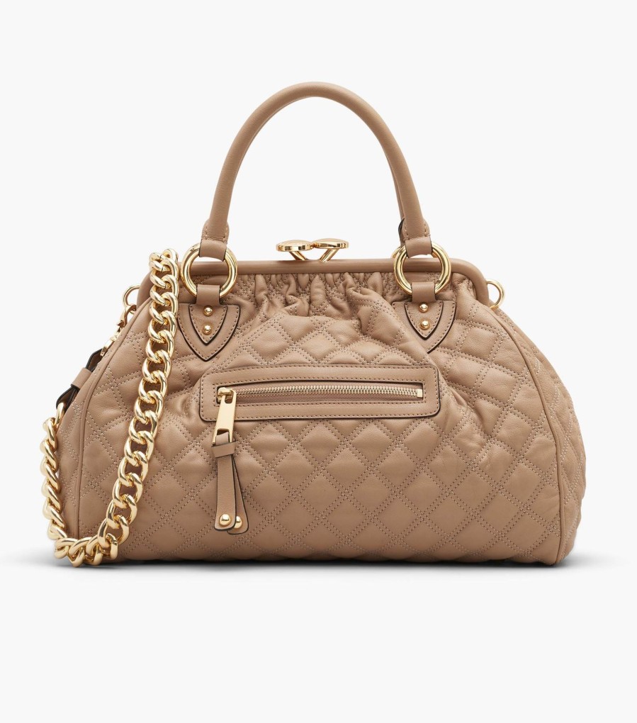 Bags Marc Jacobs | Re-Edition Quilted Leather Stam Bag Camel