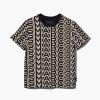 Ready To Wear Marc Jacobs | The Monogram Baby Tee Black/Ivory