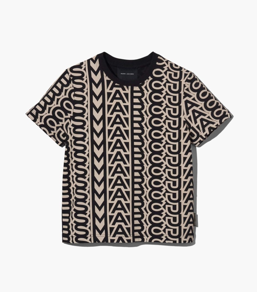 Ready To Wear Marc Jacobs | The Monogram Baby Tee Black/Ivory