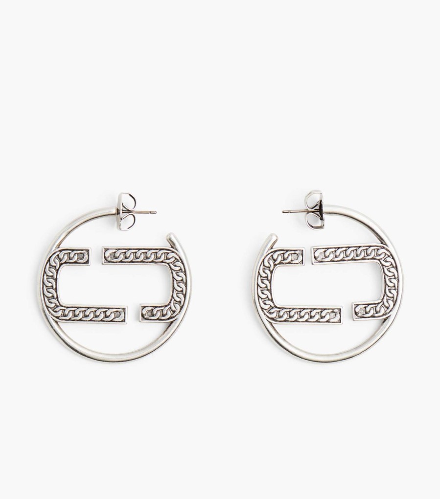 Jewelry Marc Jacobs | The St. Marc Hoops Light Antique Silver