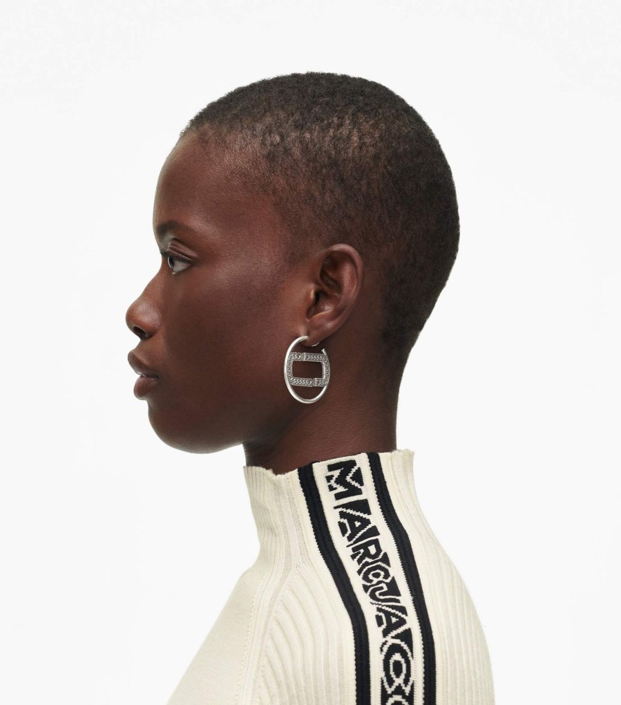 Jewelry Marc Jacobs | The St. Marc Hoops Light Antique Silver