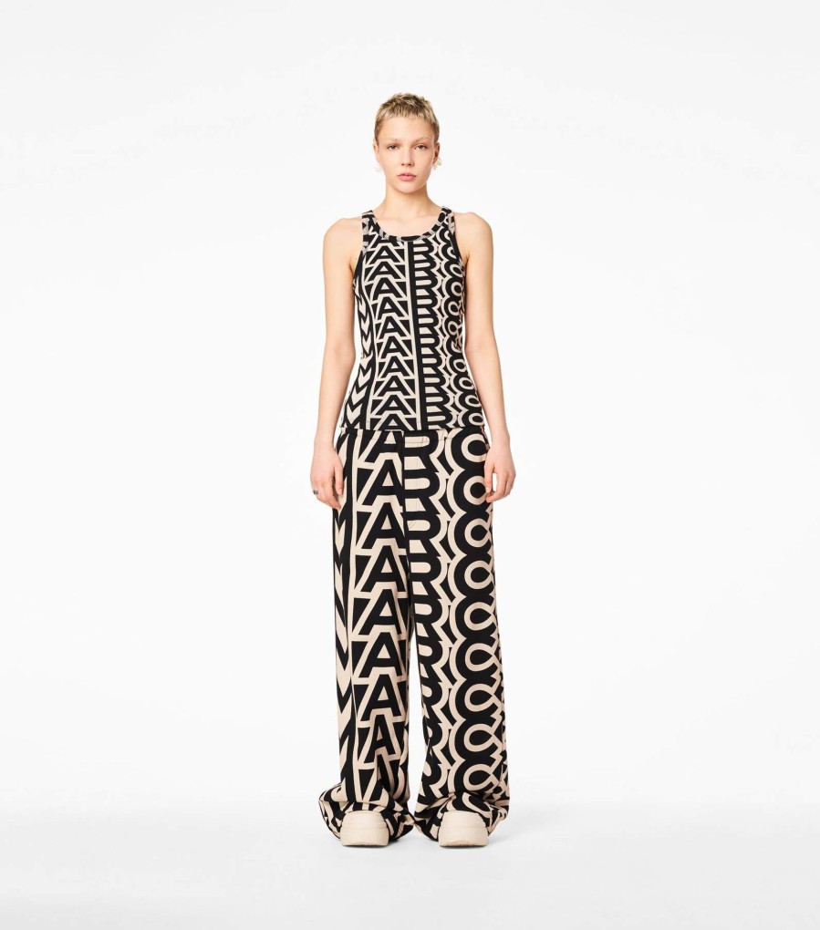 Ready To Wear Marc Jacobs | The Monogram Rib Tank Black/Ivory