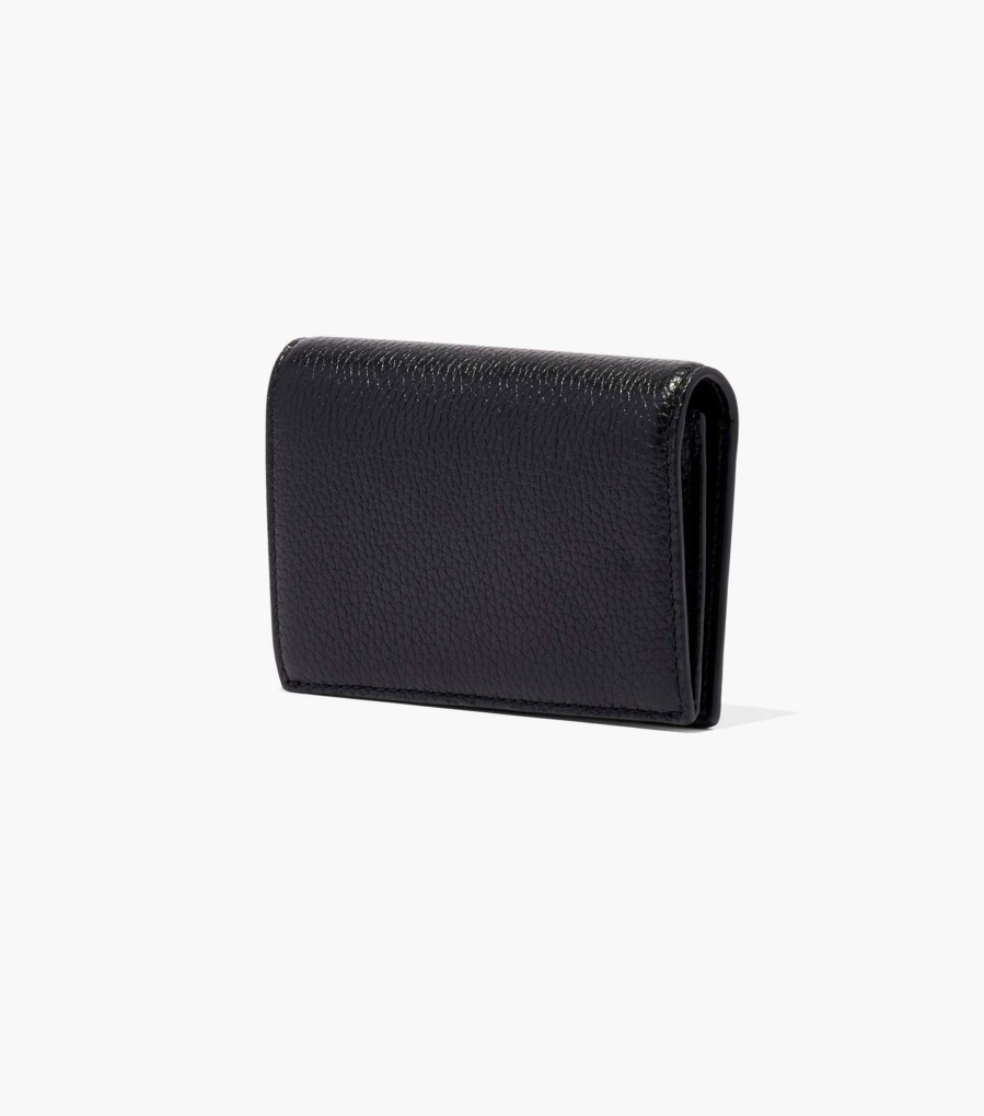 Wallets Marc Jacobs | The Leather Small Bifold Wallet Black