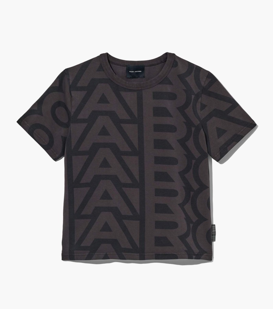 Ready To Wear Marc Jacobs | The Monogram Baby T-Shirt Black/Charcoal