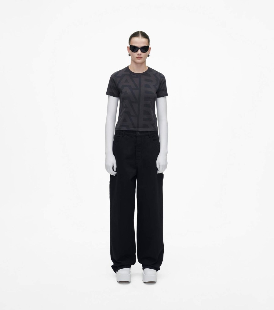 Ready To Wear Marc Jacobs | The Monogram Baby T-Shirt Black/Charcoal