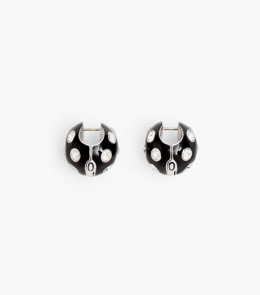 Jewelry Marc Jacobs | The Spots Earrings Crystal/Black