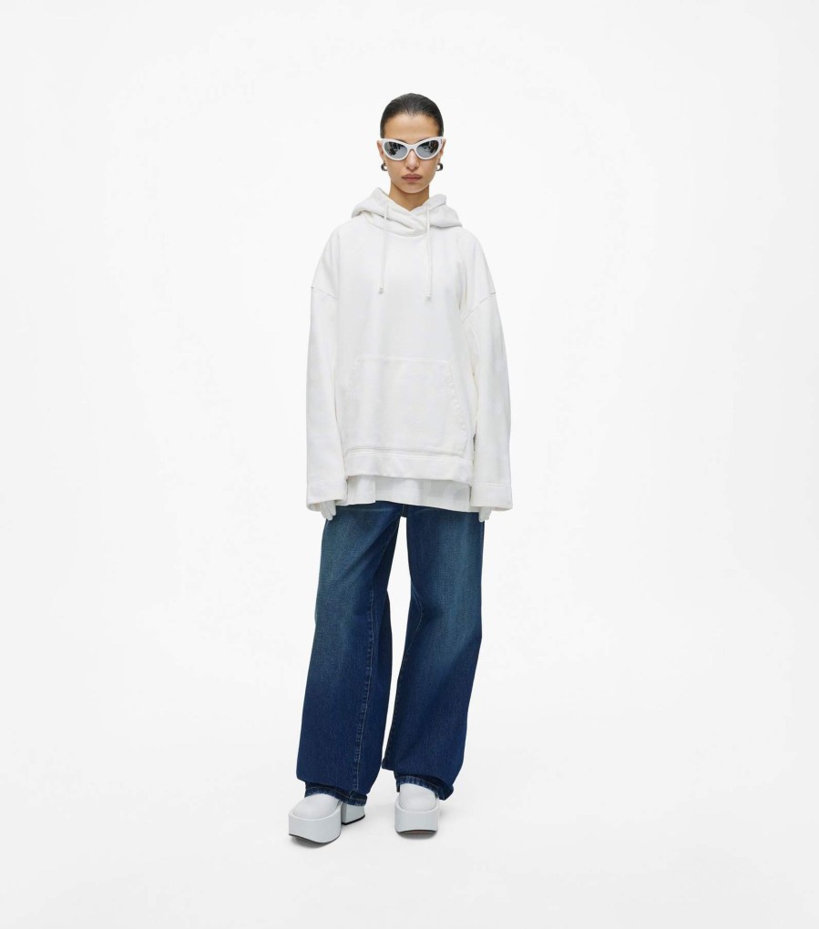 Ready To Wear Marc Jacobs | The Monogram Oversized Hoodie Eggshell/Optic White