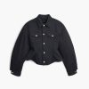 Ready To Wear Marc Jacobs | The Fluted Denim Jacket Black