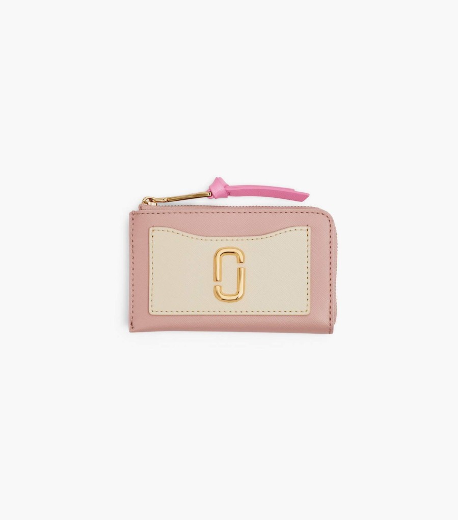 Wallets Marc Jacobs | The Utility Snapshot Top Zip Multi Wallet Rose Multi