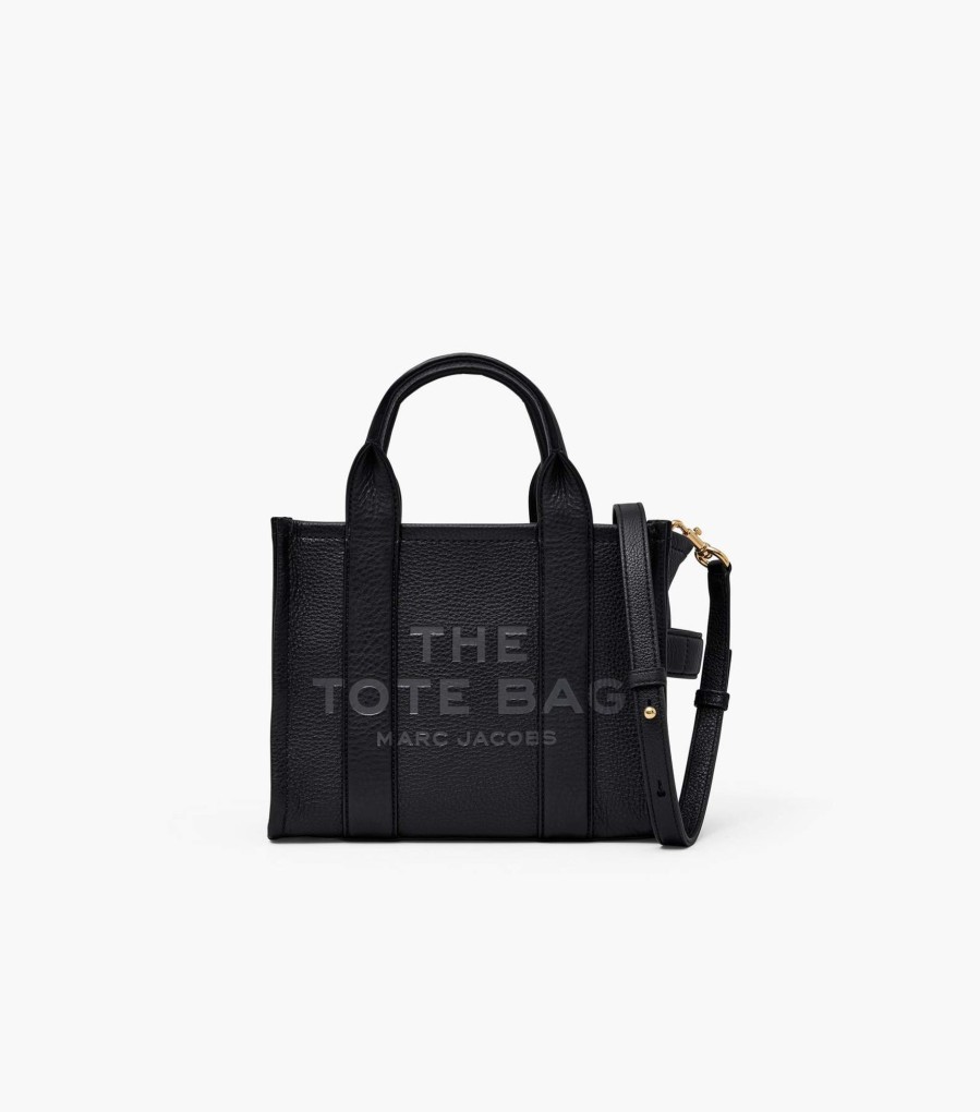 Bags Marc Jacobs | The Leather Small Tote Bag Black