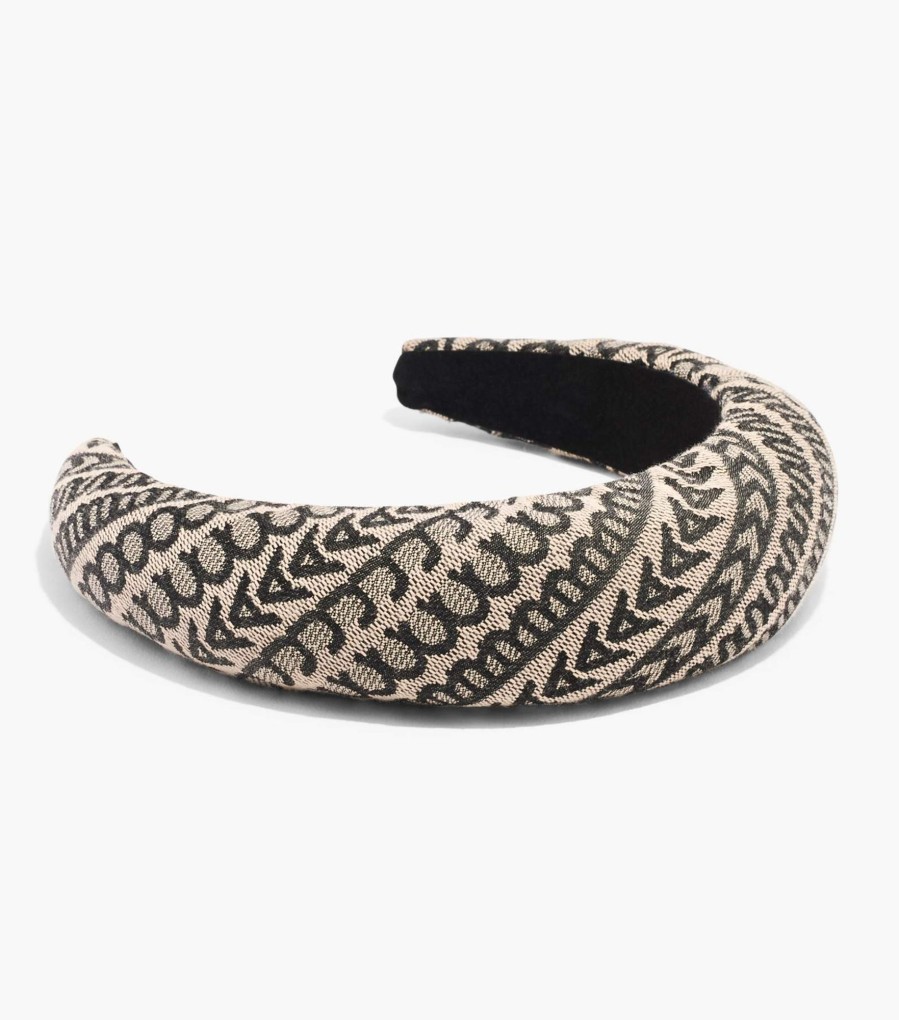 Accessories Marc Jacobs | The Monogram Headband Natural Jacquard