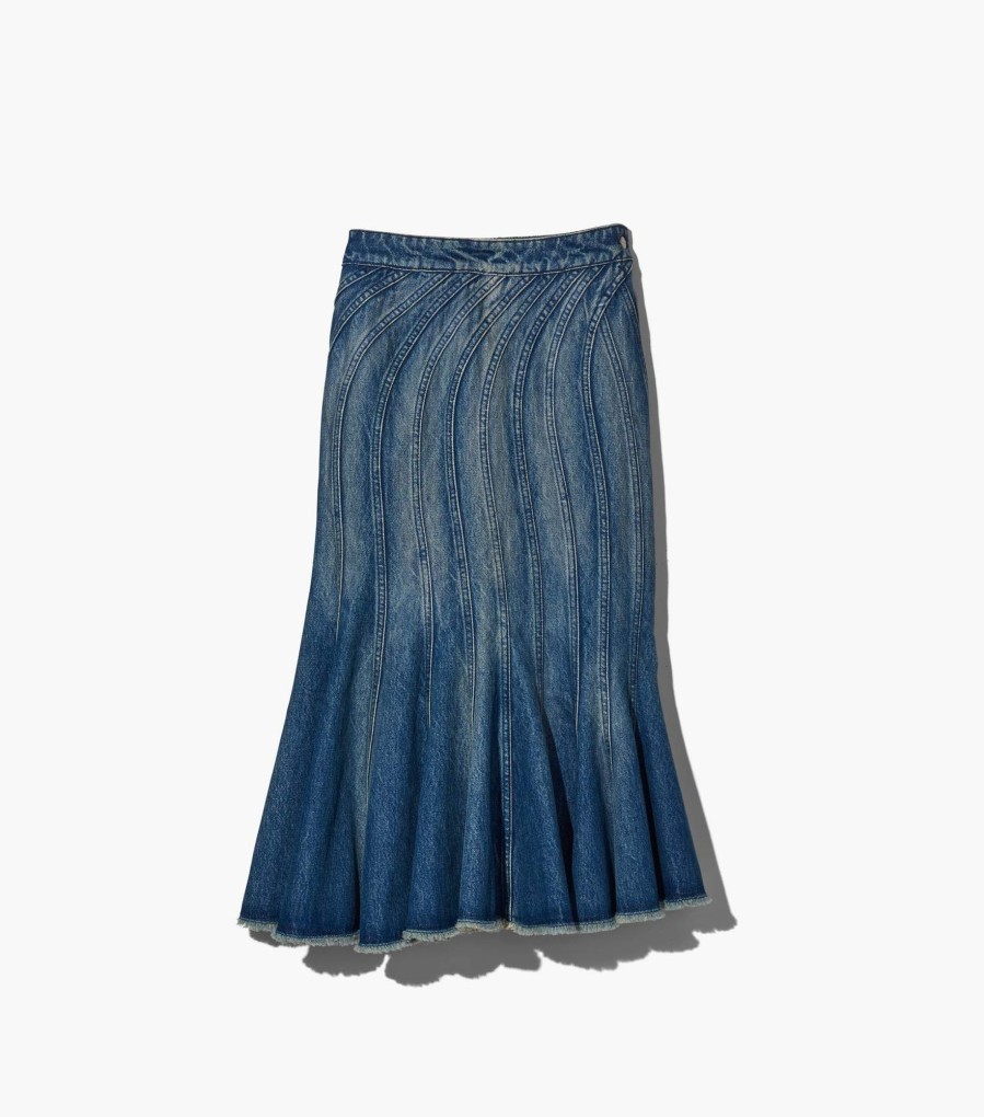 Ready To Wear Marc Jacobs | The Wave Denim Skirt Swell Denim