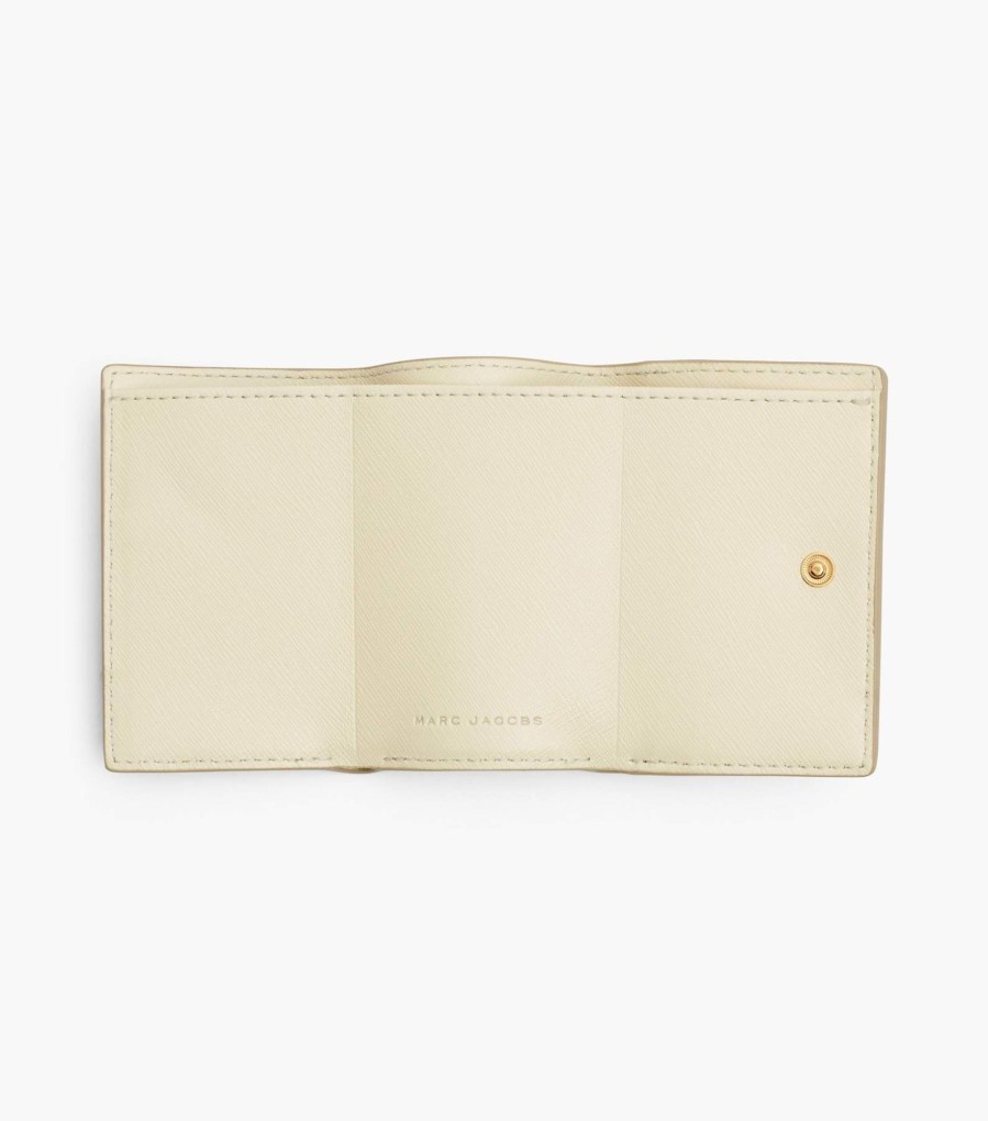 Wallets Marc Jacobs | The Utility Snapshot Mini Trifold Wallet Khaki Multi