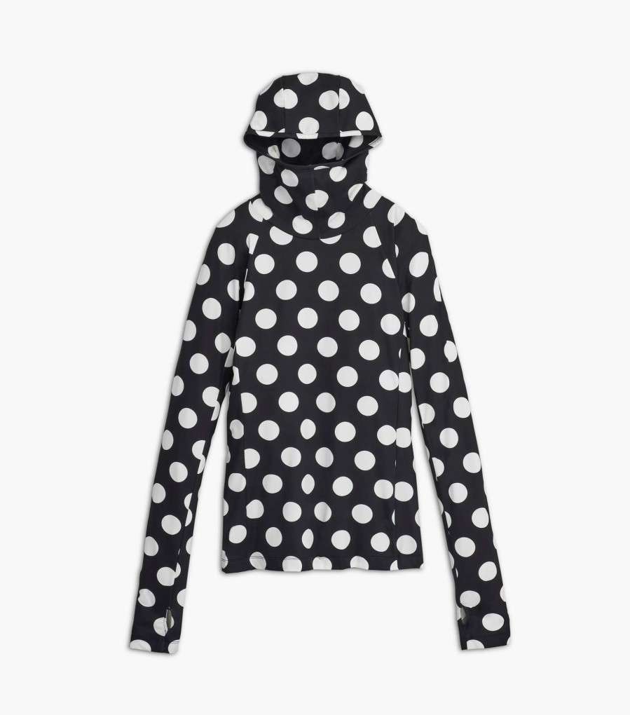 Ready To Wear Marc Jacobs | The Spots Hooded Long Sleeve Black/White