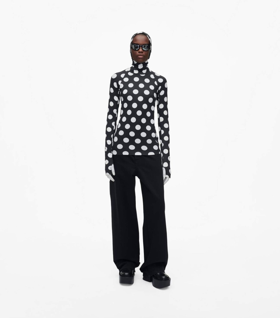 Ready To Wear Marc Jacobs | The Spots Hooded Long Sleeve Black/White