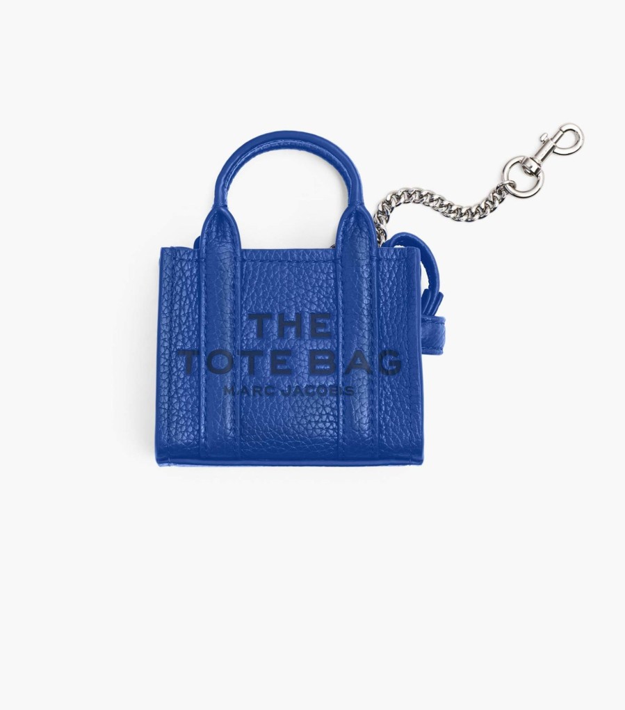 Accessories Marc Jacobs | The Nano Tote Bag Charm Cobalt