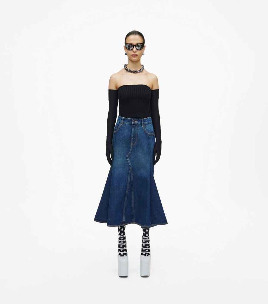 Ready To Wear Marc Jacobs | The Paneled Skirt Future Indigo