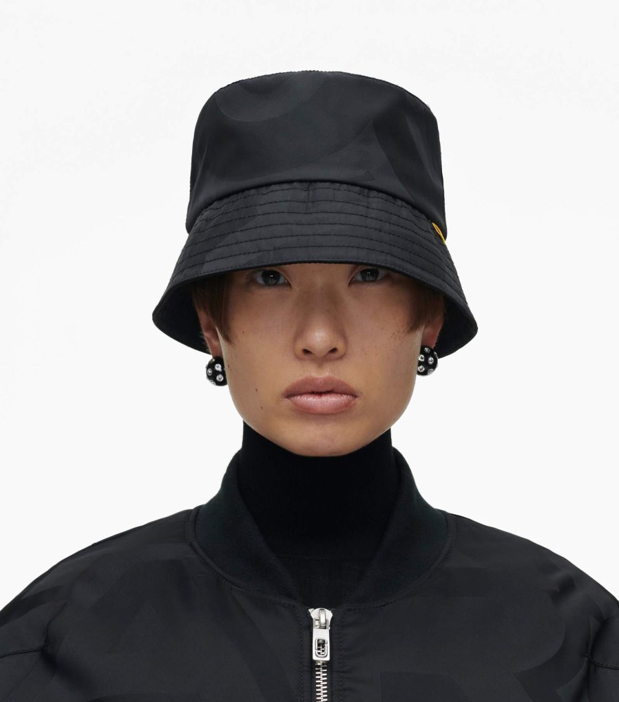 Accessories Marc Jacobs | The Nylon Bucket Hat Black