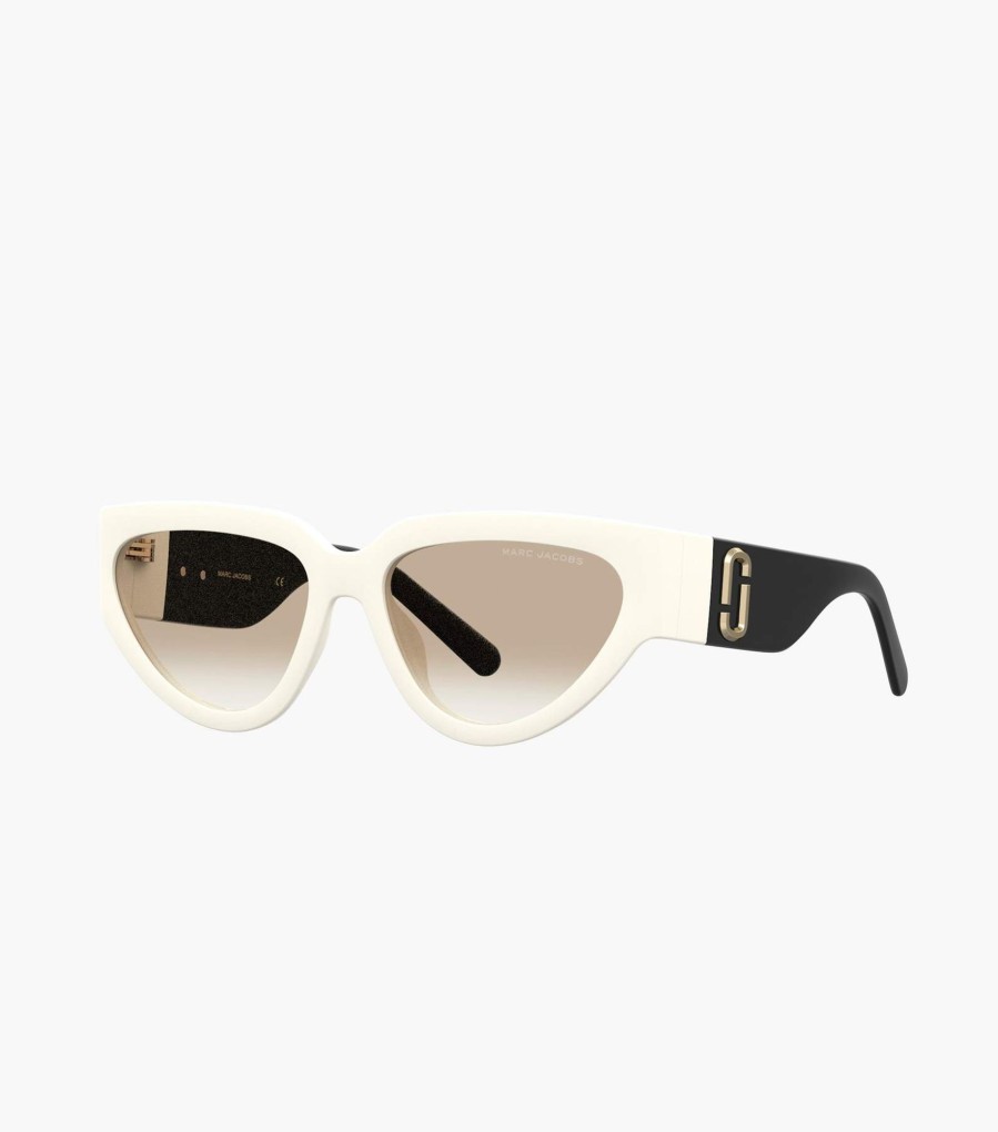 Accessories Marc Jacobs | J Marc Cat Eye Sunglasses White/Black