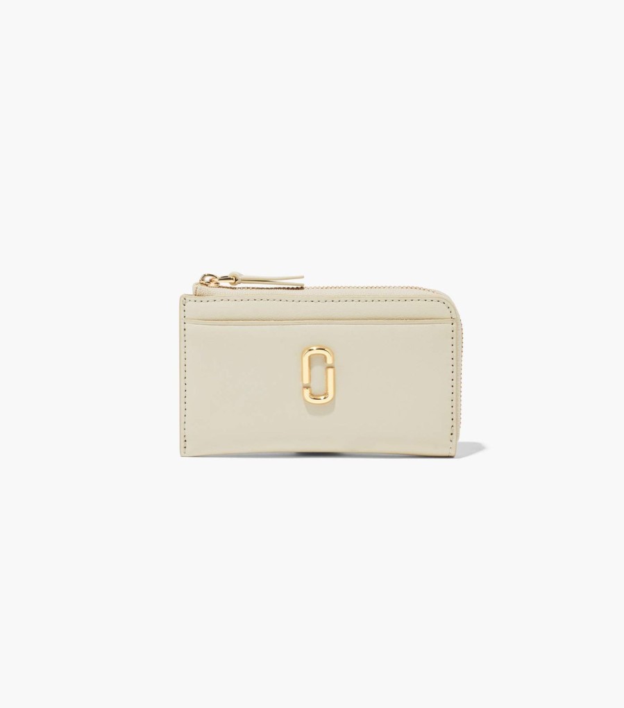 Wallets Marc Jacobs | The J Marc Top Zip Multi Wallet Cloud White