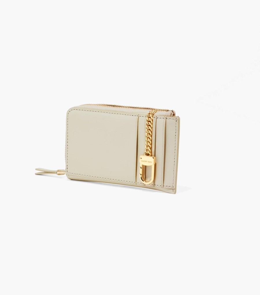 Wallets Marc Jacobs | The J Marc Top Zip Multi Wallet Cloud White