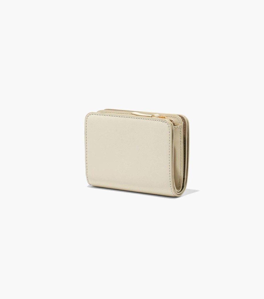 Wallets Marc Jacobs | The J Marc Mini Compact Wallet Cloud White