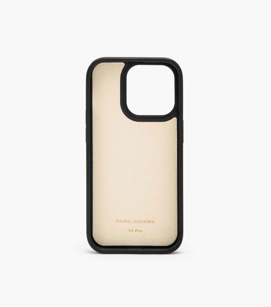 Accessories Marc Jacobs | The Monogram Iphone 14 Pro 3D Case Black/White