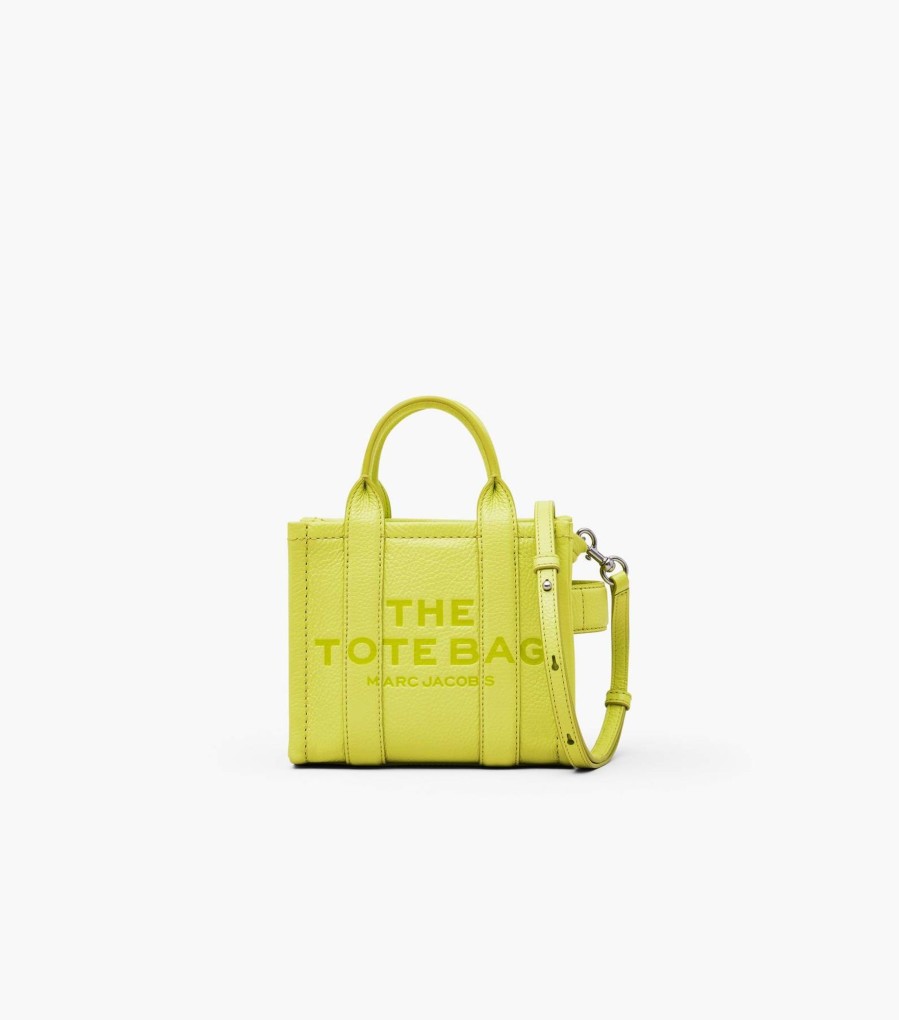 Bags Marc Jacobs | The Leather Mini Tote Bag Limoncello