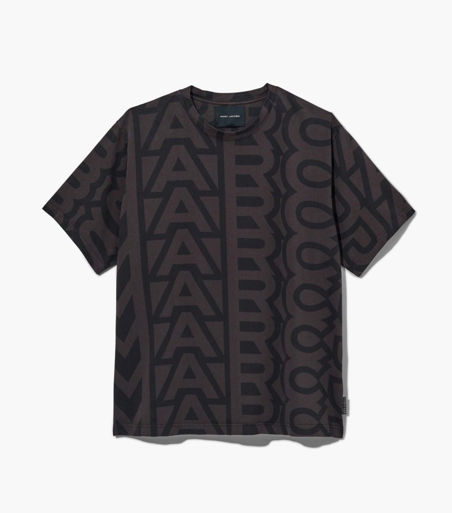 Ready To Wear Marc Jacobs | The Monogram Big T-Shirt Black/Charcoal