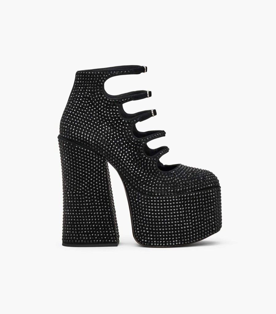 Shoes Marc Jacobs | The Rhinestone Kiki Ankle Boot Black/Black