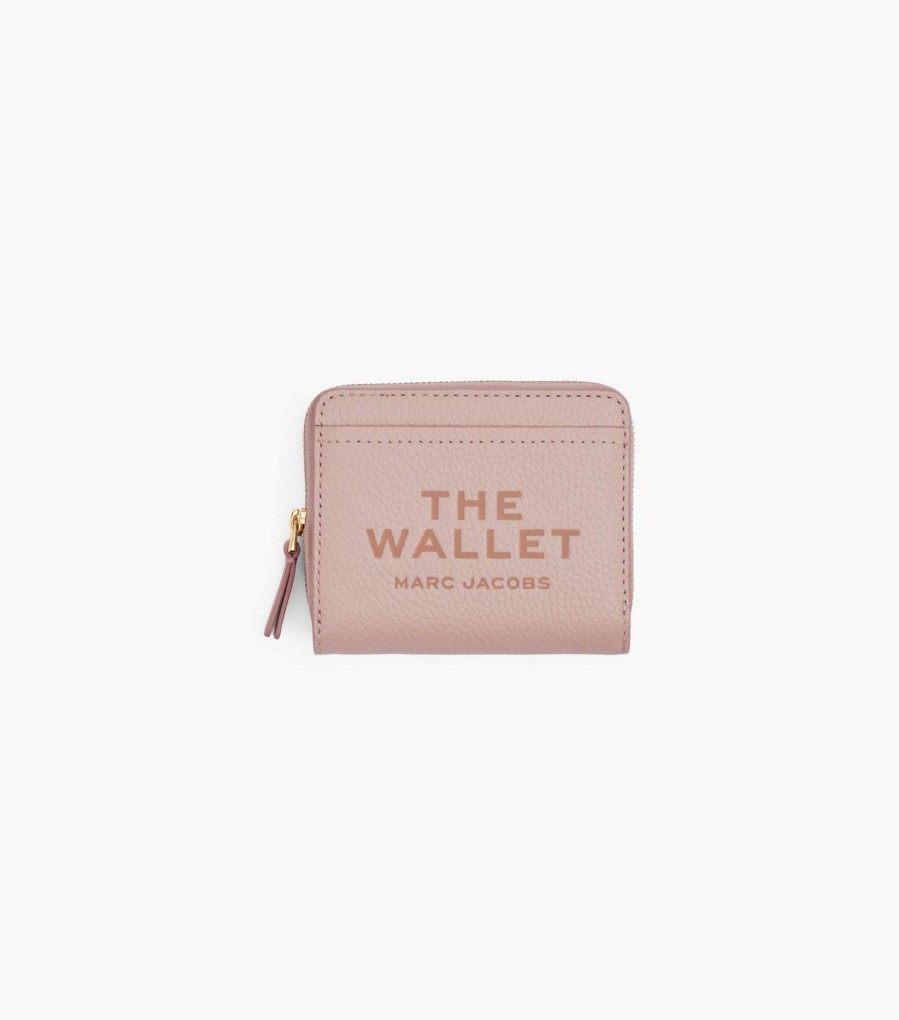 Wallets Marc Jacobs | The Leather Mini Compact Wallet Rose