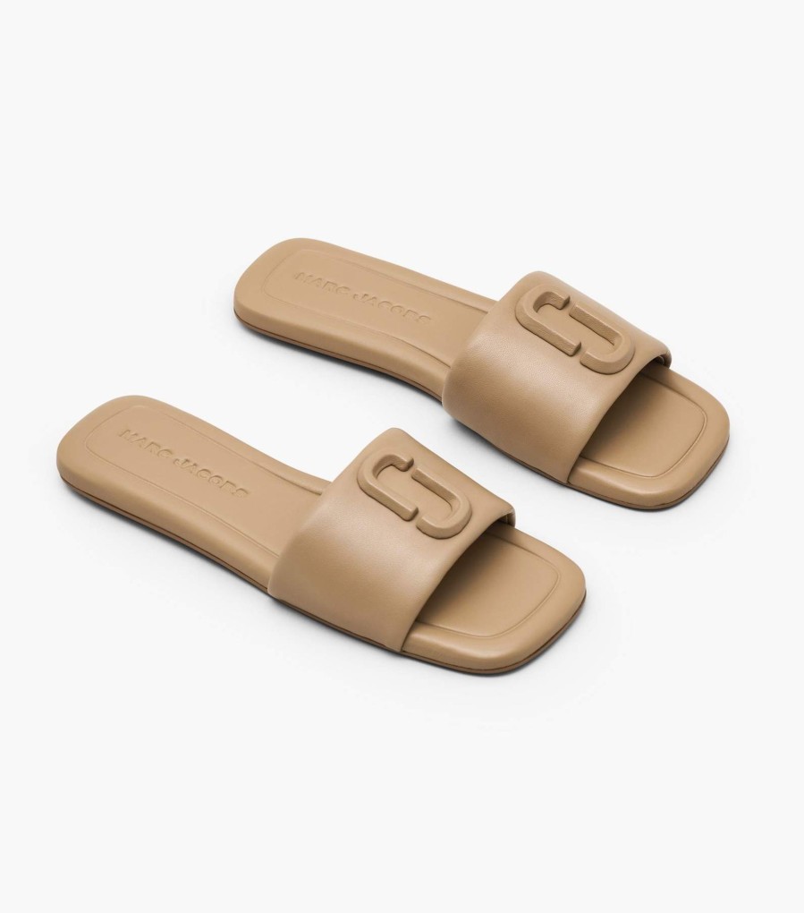 Shoes Marc Jacobs | The J Marc Leather Sandal Camel