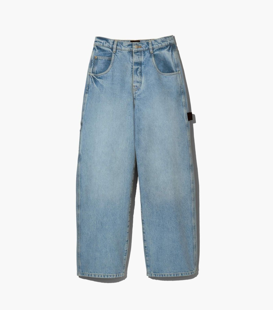 Ready To Wear Marc Jacobs | The Oversized Carpenter Jean Sun Bleached Denim