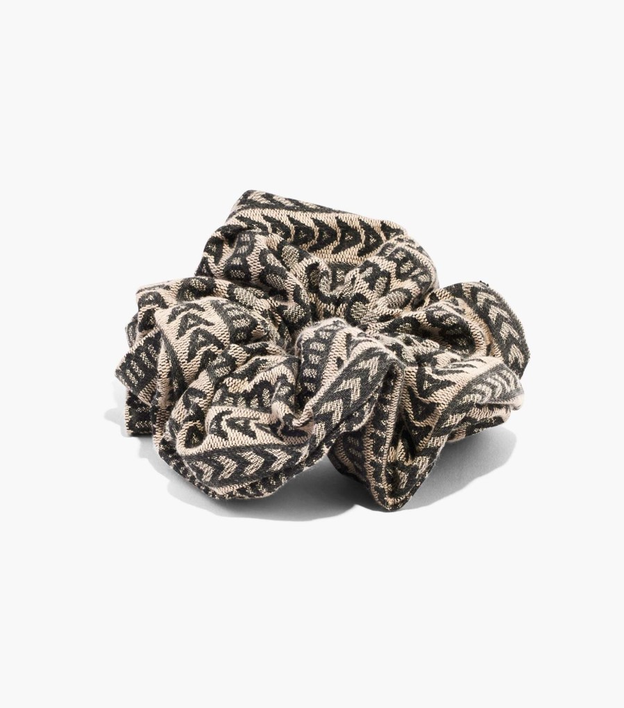 Accessories Marc Jacobs | The Monogram Jacquard Scrunchie Natural Jacquard