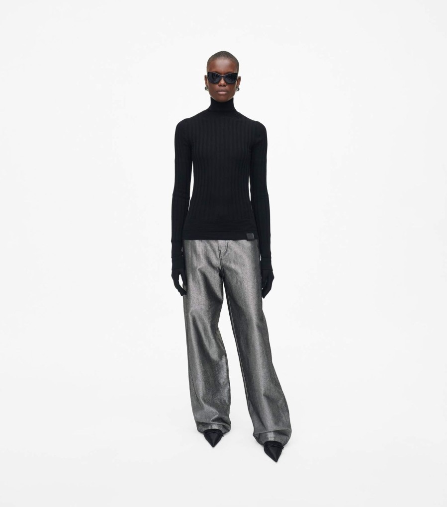 Ready To Wear Marc Jacobs | The Lightweight Ribbed Turtleneck Black