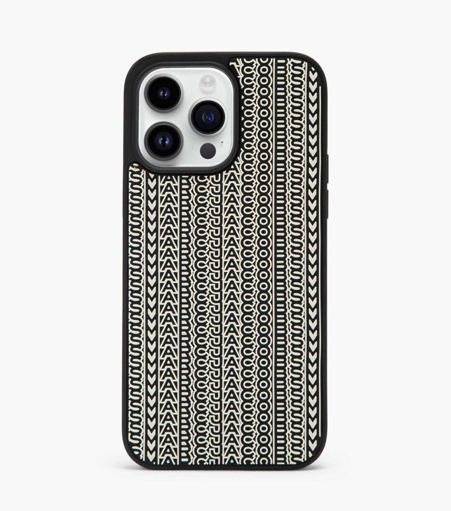 Accessories Marc Jacobs | The Monogram Iphone 14 Pro Max 3D Case Black/White