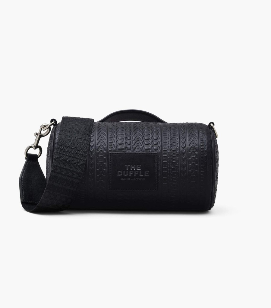 Ready To Wear Marc Jacobs | The Monogram Debossed Duffle Bag Black