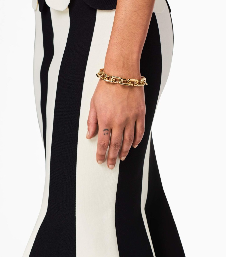 Jewelry Marc Jacobs | The J Marc Chain Link Bracelet Gold